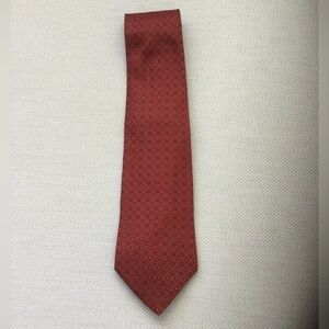 BROOKS BROTHERS MAKERS Red Patterned Tie
